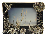 Hummingbird & Flowers Photo Frame 6x4