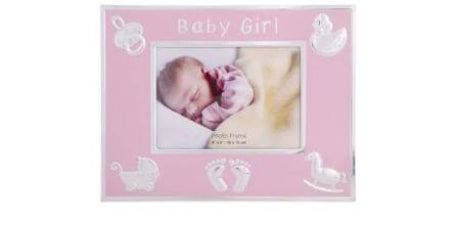 Baby Girl Photo Frame 6x4