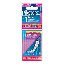 Piksters Interdental Brush Size 1 Purple 10pk