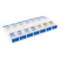 Daily Med 7Day AM-PM Push Button Pill Box