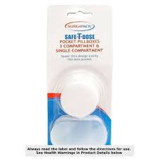 SP Safe-T-Dose Pocket Pill Box