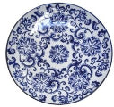 Ming - Plate  Blue 20cm