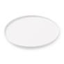 Living Light Candle Plate Round White 25cm