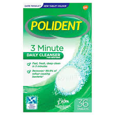 Polident Express 3 Minute Denture Tab 36