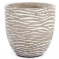 Cement Bambi Text Pot