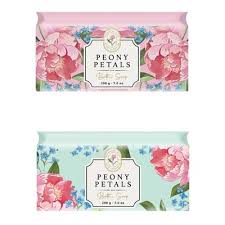 Peony Petals Scented Soap 200g
