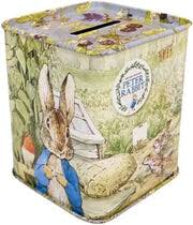 Peter Rabbit Tin Money Box