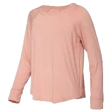 Boody Goodnight Raglan Sleep Top Dusky Pink Med