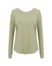 Boody Goodnight Raglan Sleep Top Sage Small