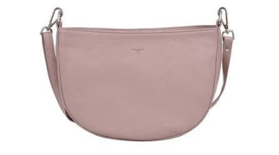 Natalie Small Leather Bag- Rambler Rose