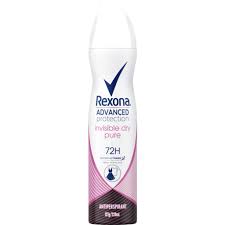 Rexona Womens Anitperspirant Advanced Invisible Pure 220ml