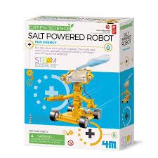 Salt - Powered Robot