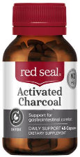 Red Seal Activated Charcoal 300mg 45caps