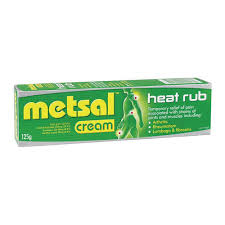 Metsal Heat Rub Cream 125grm