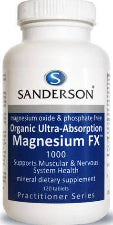 Sanderson Magnesium FX 1000 120tabs
