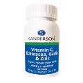 SANDERSON Vit C Echinacea G&Z 90s