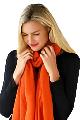 Scarf - Soft Warm Plain- Burnt Orange