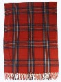 Rust Plaid Scarf