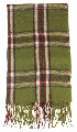 Scarf Olive Plaid