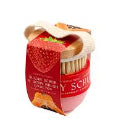 Tropical Body Scrub & Brush  Strawberry & Papaya 150g
