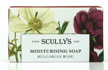 Scullys Bulgarian Rose Moisturising Soap 150g
