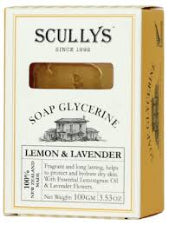 Scullys Lemon & Lavender Glycerine Soap