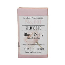Scullys Blush Peony Twin Soap 300g