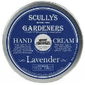 Scullys HAND CREAM GARDENERS LAVENDER TIN