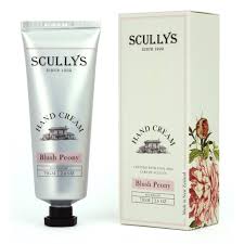 Scullys Mini Peony Hand Cream Tube 30g
