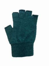 Comfort Glove Possum Fingerless Seagreen Med