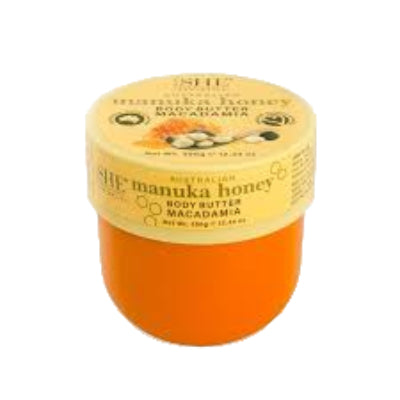 She Manuka Honey Body Butter Macadamia 350g