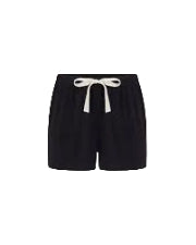Boody Sleep Shorts Black Large