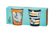 Parrs On Portage Shot Glasses Kiwi Stripe (set2)