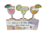 Plaque Cocktail Friends