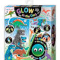 HOT FOCUS Glow in the Dark Slime Art Dino