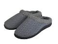 Nina Kelli Memory Slippers Grey & Blue M 9-10