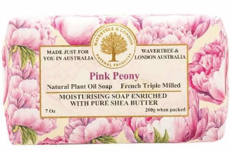 Wavertree & London Soap Pink Peony 200g