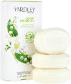 YARDLEY Lily Of The Valley Luxury Soap 100g x3