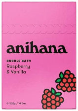Anihana Bubble Bath Salts Raspberry & Vanilla 300g