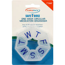 SP Medication Organiser Circle 1wk