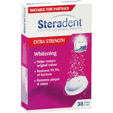Steradent Tabs Extra Strength 30s