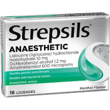 Strepsils Anaesthetic Plus 16 lozenge