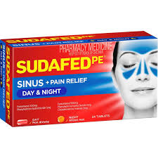 Sudafed PE Sinus Day/Night Relief 24