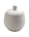 Mica Stoneware Sugar Bowl White