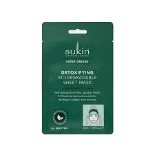 Sukin Super Green Detoxifying Sheet Mask