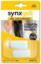 Synxgeli Toe Sleeves Large 1pr