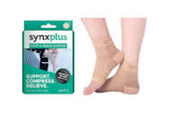 Synxplus Foot & Ankle Sleeve Med Nude
