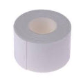 Roll of white paper on a white background