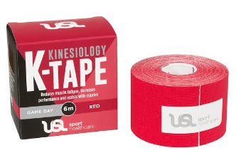 Kinesiology Economy K Tape Red 5cm x 6m