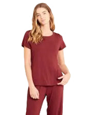 Boody Goodnight Sleep Tee Ruby Large